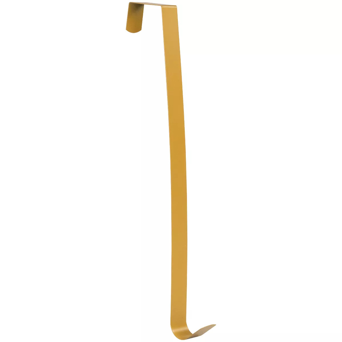 Northlight 14" Matte Gold Over the Door Christmas Iron Wreath Hanger | Target