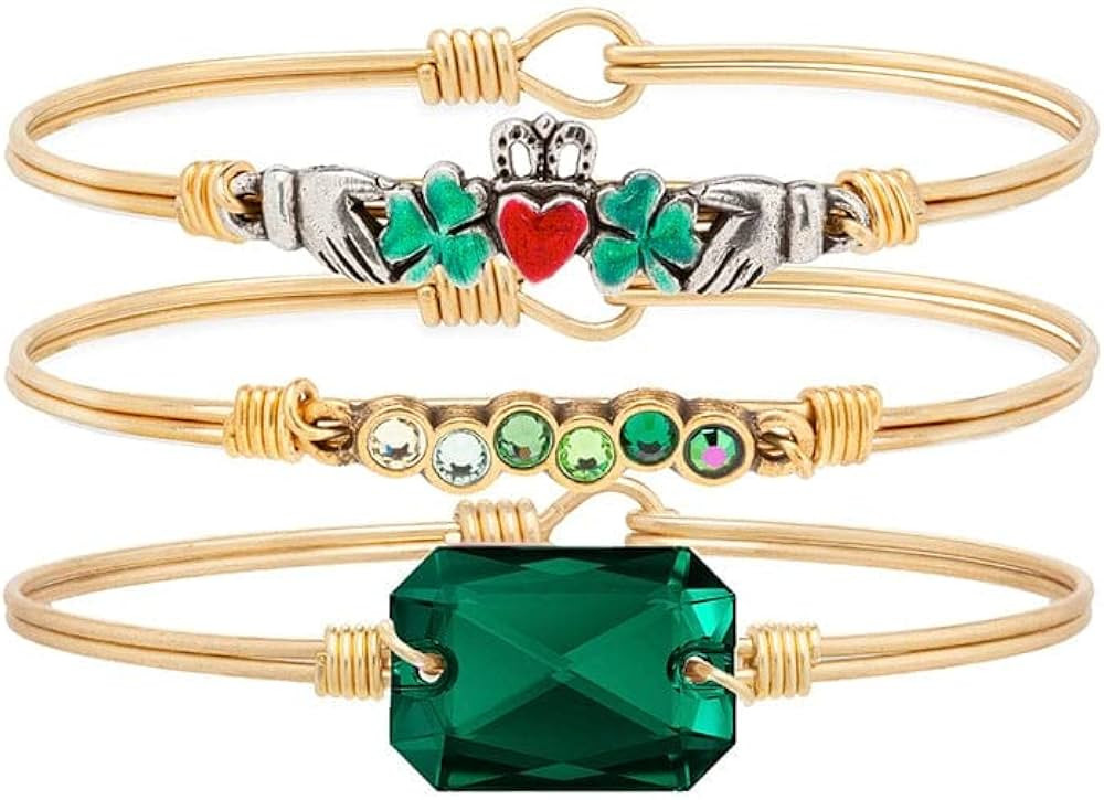 Luca + Danni Irish + Charmed Stack (Set of 3) For Women Made in USA | Amazon (US)