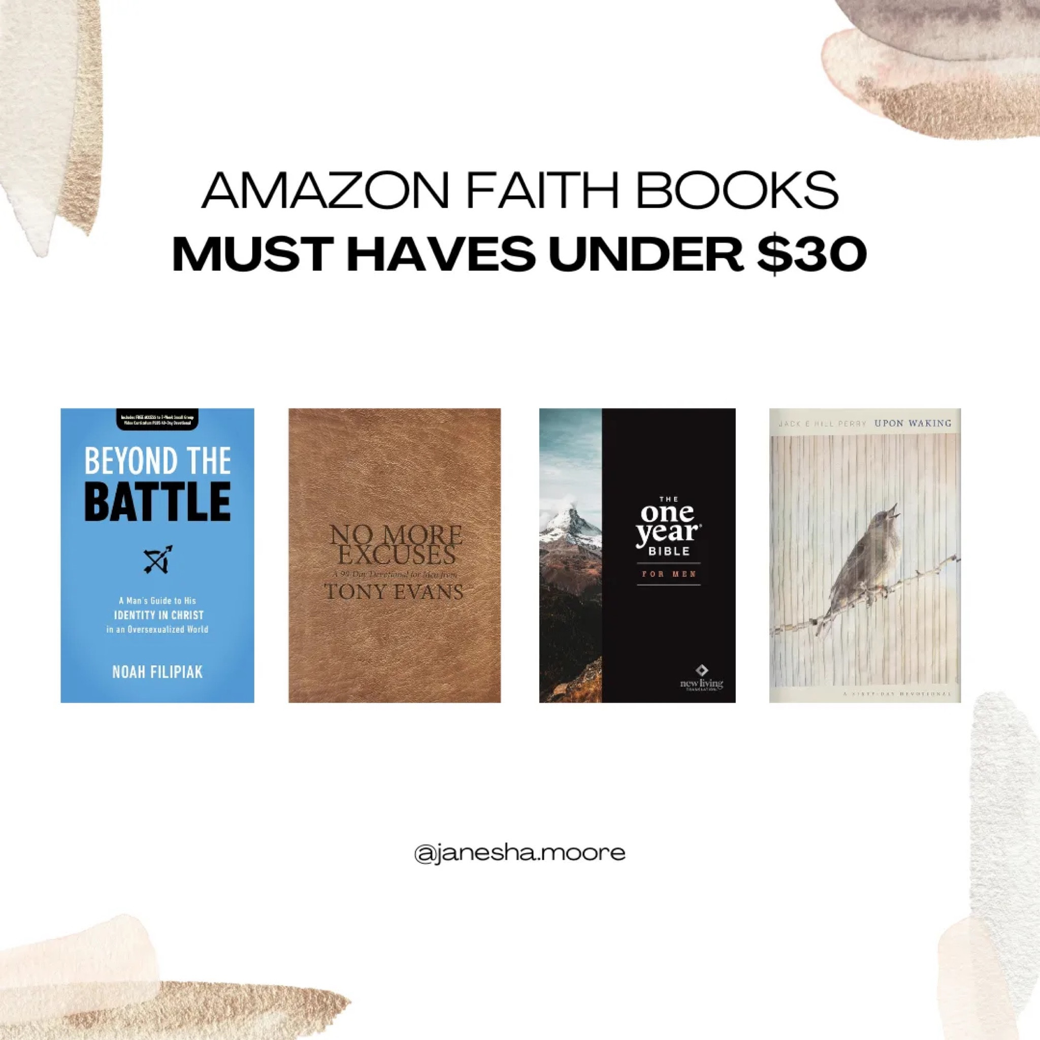 Amazon Faith Books Must-Haves Under $30

#LTKhome #LTKfindsunder50