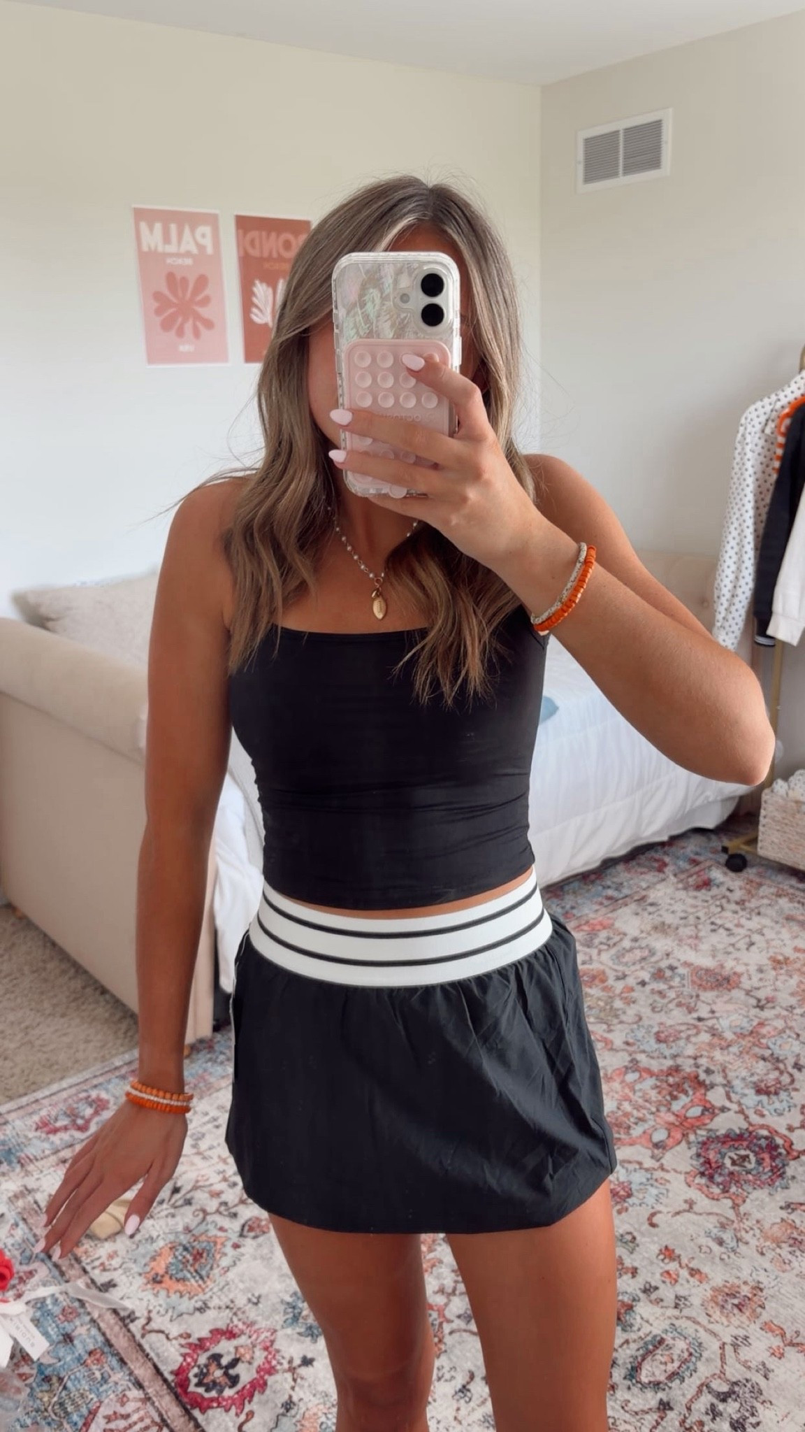 GameDay outfit idea from Target! This skirt + tank combo is such a cute way to dress up your GameDay look! Added the football pearl necklace + matching jewelry for the cutest little sporty details. Target’s GameDay section has so many good pieces right now! 

#TargetStyle #TargetFinds #TargetFashion #GameDay #GameDayStyle #FootballSeason #CollegeFootball #GameDayReady

#LTKdayinmylife #LTKootd #LTKSeasonal