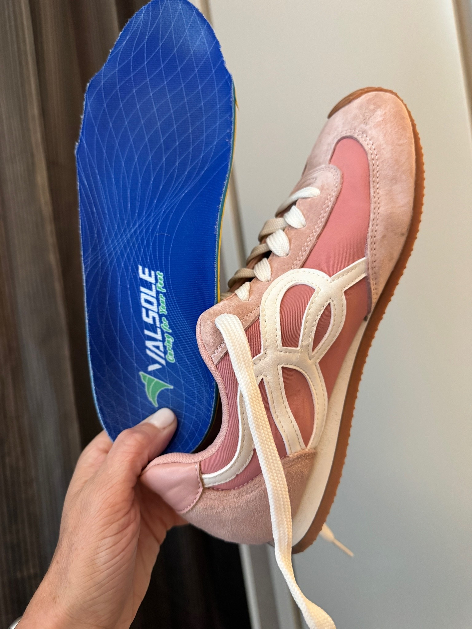 These insoles are perfect for days with lots of walking. I removed the insole that came in my shoe and slipped these in

#LTKootd #LTKTravel