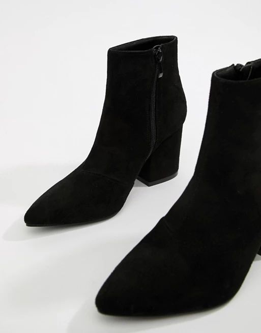 RAID Kola Black Ankle Boots | ASOS US
