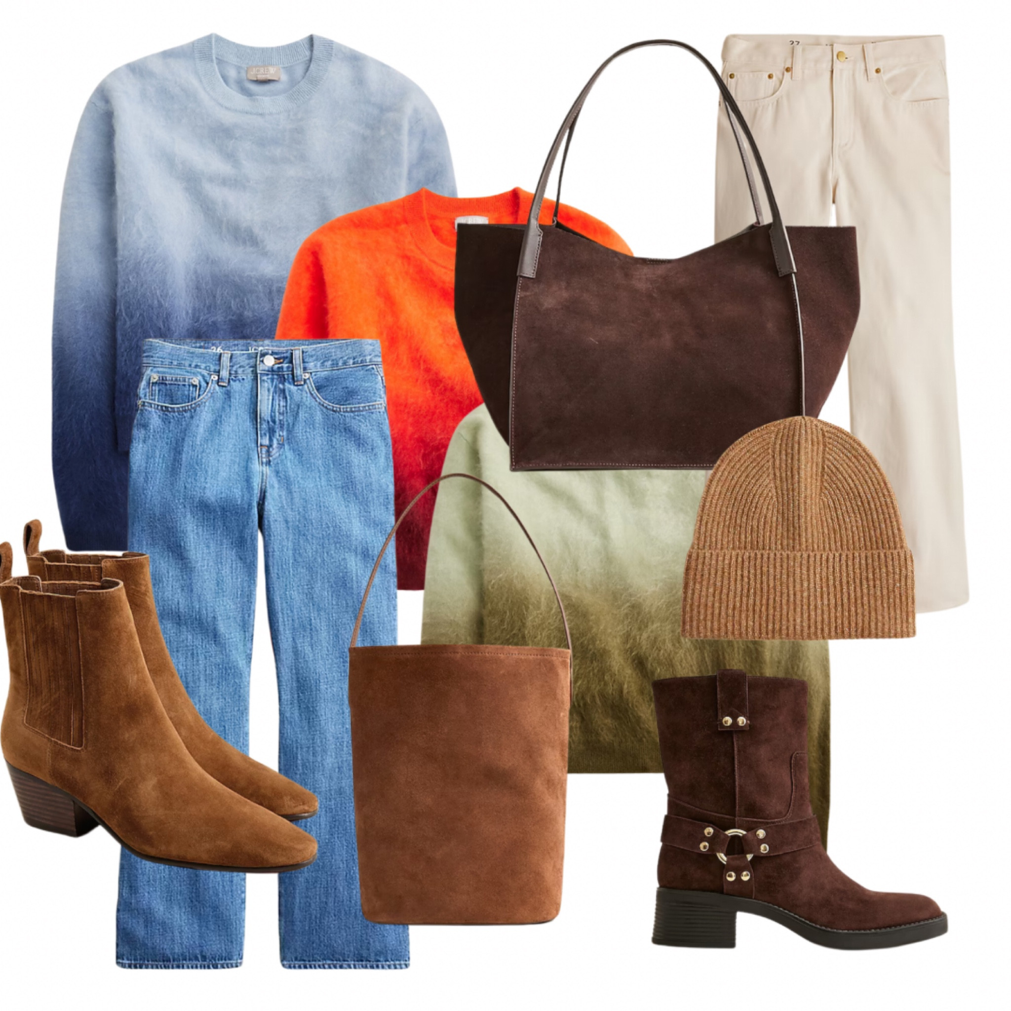 Casual chic in dipped cashmere❤️  

#LTKShoeCrush #LTKStyleTip #LTKItBag