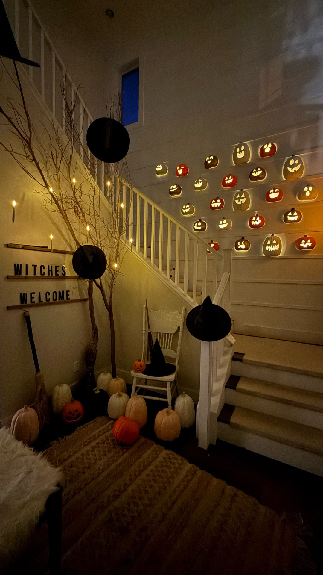 DIY pumpkin wall! Check your local thrift stores for craft pumpkins, but I’ll link inexpensive ones below!

#LTKHome #LTKSeasonal #LTKHalloween