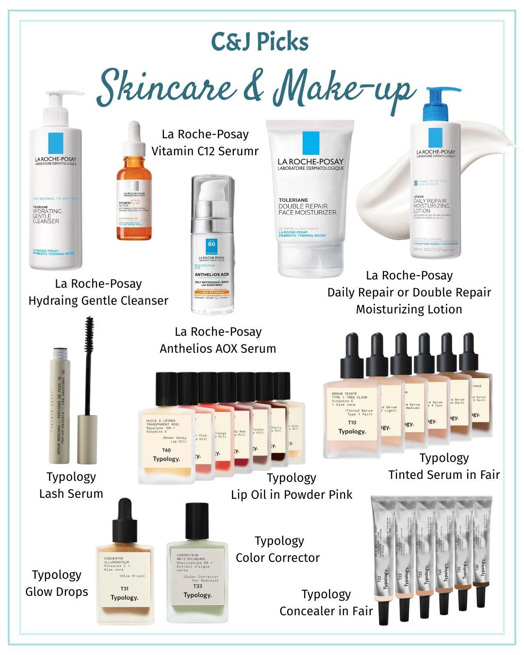 Since being in perimenopause, my skin has changed from super oily to dry! I had to change up my whole skincare routine and I wanted to start wearing a bit of make-up without it being too heavy. Enter my teen and her suggestions of La Roche-Posay and Typology! The change in my skin is amazing! #skincare #makeup #genx #menopause #over50

#LTKOver40 #LTKBeauty