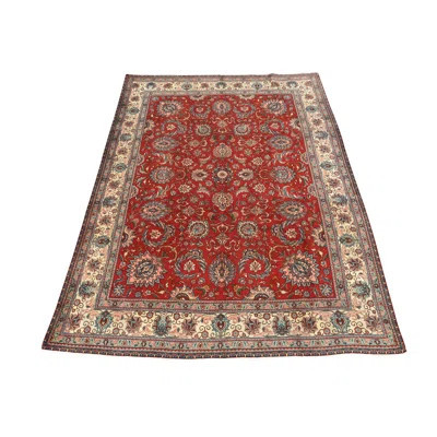 Ganika One-of-a-Kind 9'10'' X 12'8'' New Age Wool Area Rug Red | Wayfair North America