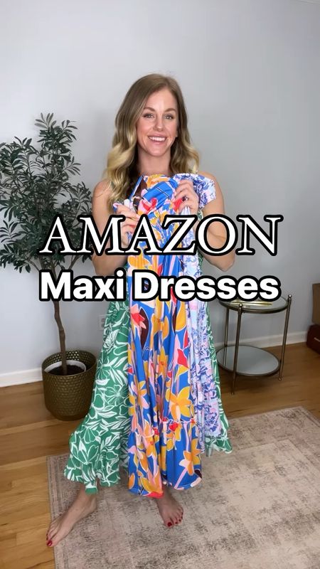 Maxi dresses are easily one of my favorite things to wear in the spring and summer! This is my 4th color of the first dress. I seriously love this style! 

The neckline of the 2nd one is so fun and the print is perfect for summer or your next vacay! 

The third style is so easy to dress up for you summer events! 

Best of all I have codes to help you save.
1st dress- code U4TXNZS4 until 5/15
2nd dress- code 2SE5WN6M until 5/14
3rd dress- code 053SHJH1 until 5/13

#amazonfashion #amazonstyle #founditonamazon #founditonamazonfashion 

What to wear | how to style | spring style I casual outfit idea | spring outfit idea | amazon spring fashion | amazon finds | amazon must haves | amazon find | amazon look | amazon outfit | amazon style | casual style | casual outfit, | casual outfit ideas | style over 30 | style tips

#LTKSaleAlert #LTKFindsUnder50 #LTKSeasonal