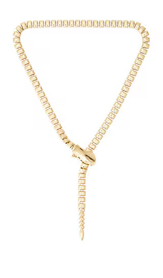 Snake Chain Necklace in Gold | Revolve Clothing (Global)