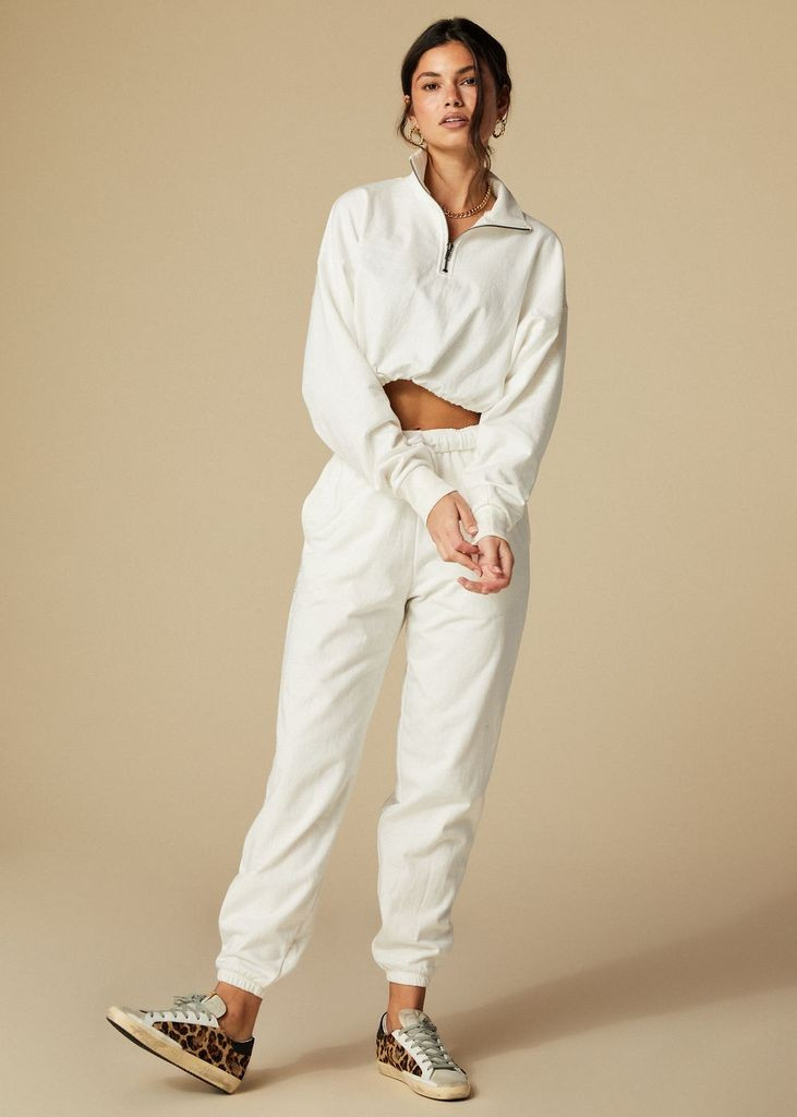MONTECITO SWEATPANT - WHITE | Shop Tan Lines