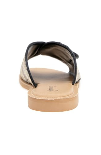 Splendid Women's Sandy Sandal, Black/Natural, 11.0 | Amazon (US)