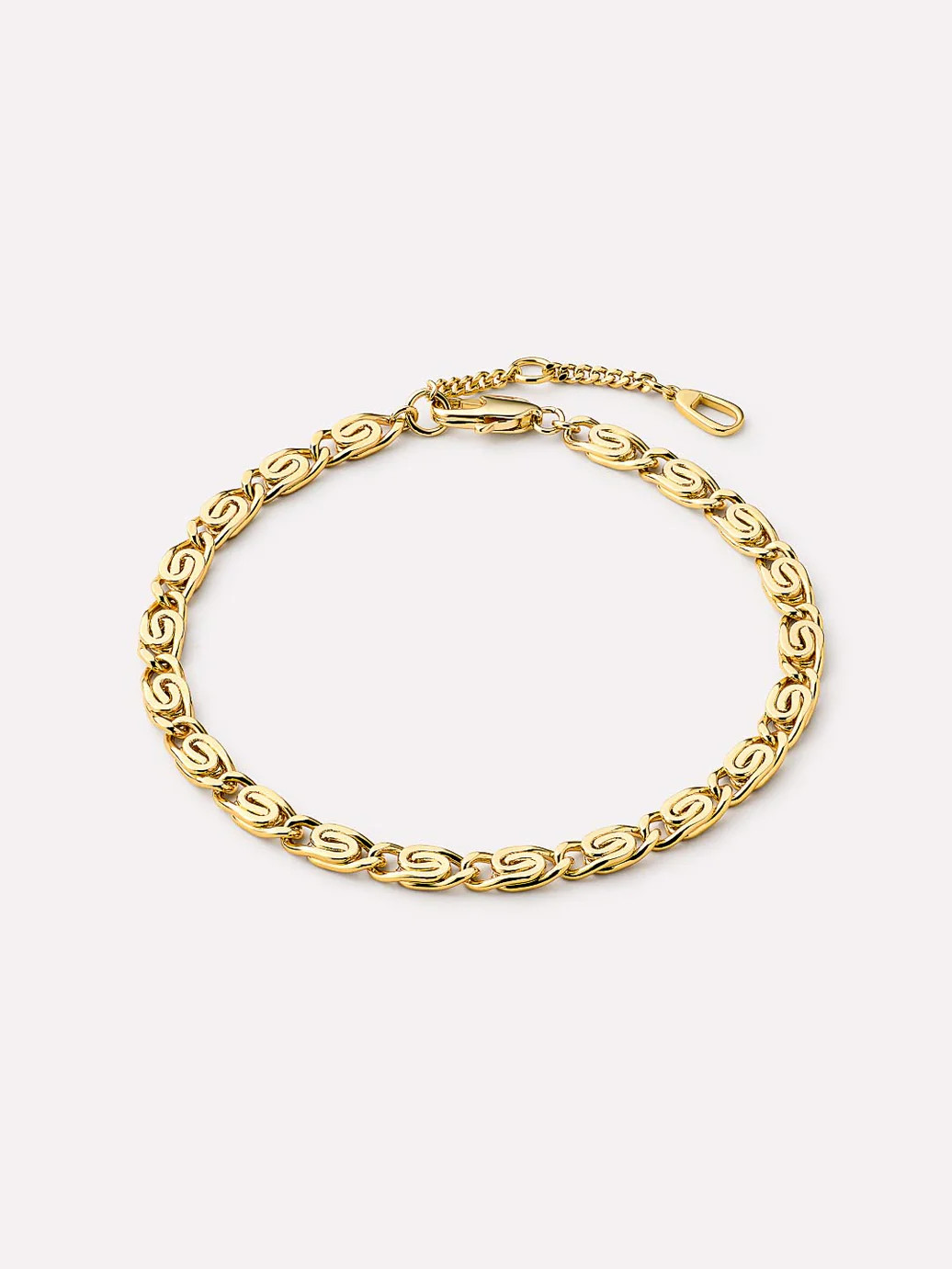 Gold Chain Bracelet - Navy Bracelet | Ana Luisa