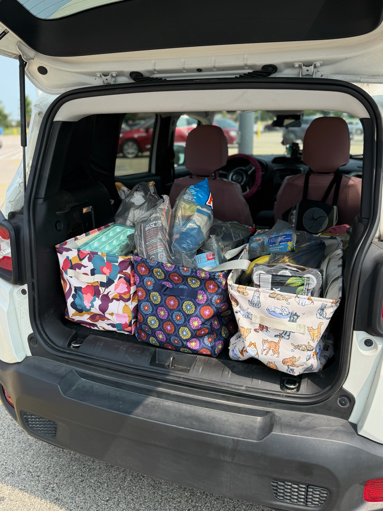 These vera bradley car totes are the best for grocery trips to places like Aldi, Costco, Sam's club!  

 #LTKfoodie #LTKHome