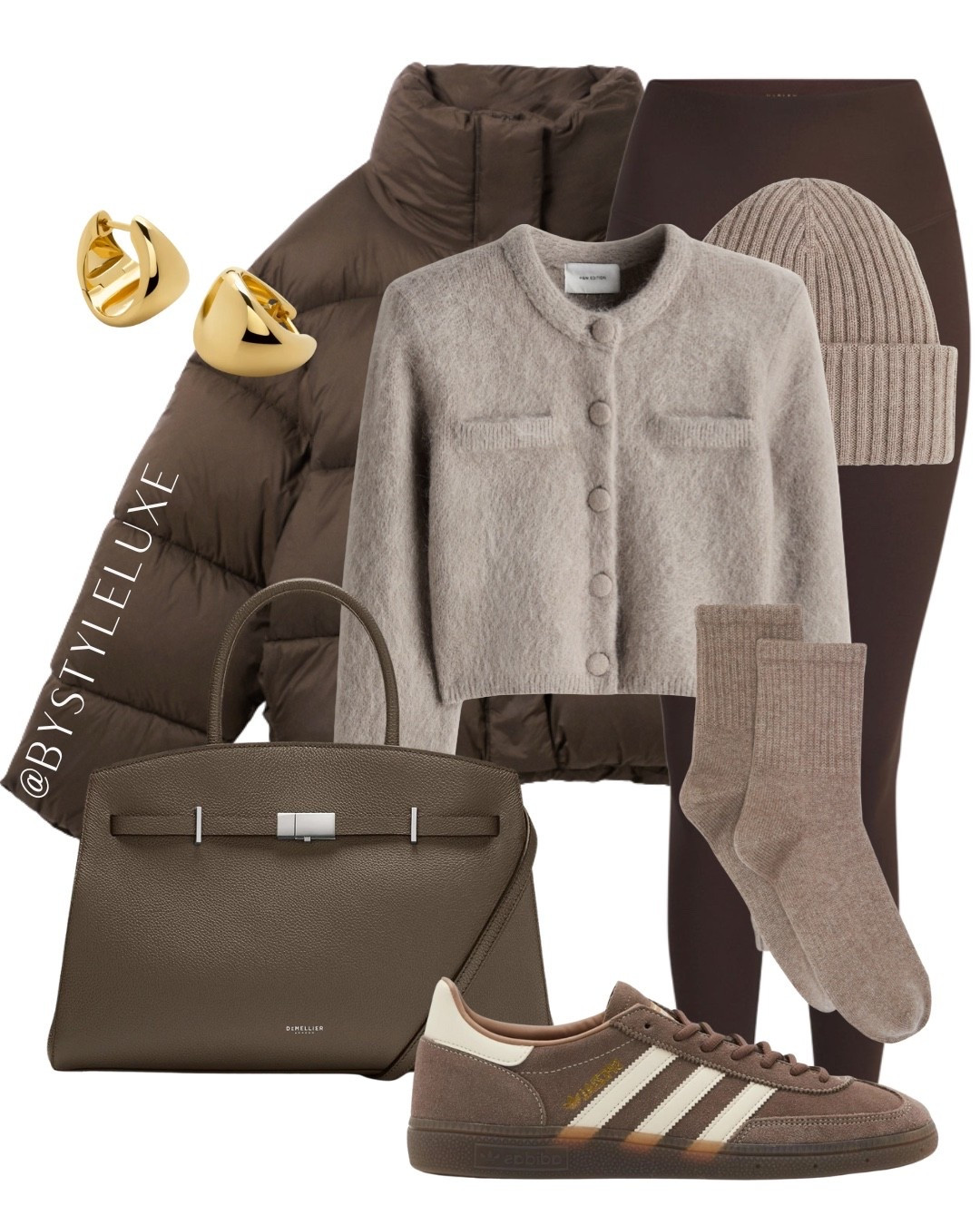 MOHAIR CARDIGAN - styling this new in taupe cardigan with leggings and a cosy puffer jacket for a casual everyday look 

#trainers #wintercoat #winteroutfit

#LTKwinter #LTKshoes #LTKuk