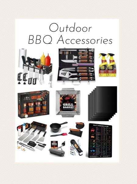 Outdoor bbq accessories 

#bbq #cookout #amazon

#LTKstyletip #LTKhome #LTKSeasonal