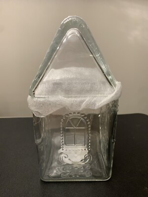 Target Bullseye Playground Christmas 2024 Glass Gingerbread House Cookie Jar  | eBay | eBay US