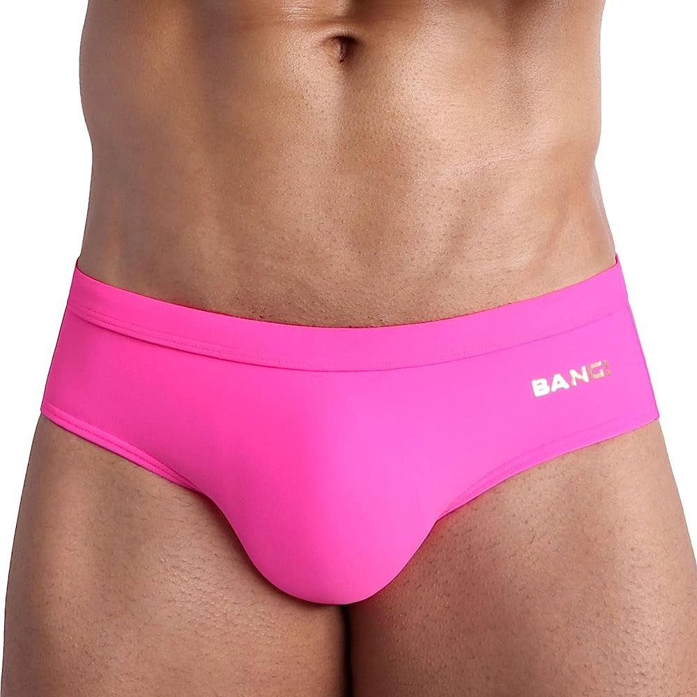 Bang Men's Swimwear - Swim Brief - Premium Swimsuit w/Removable Pouch | Amazon (US)