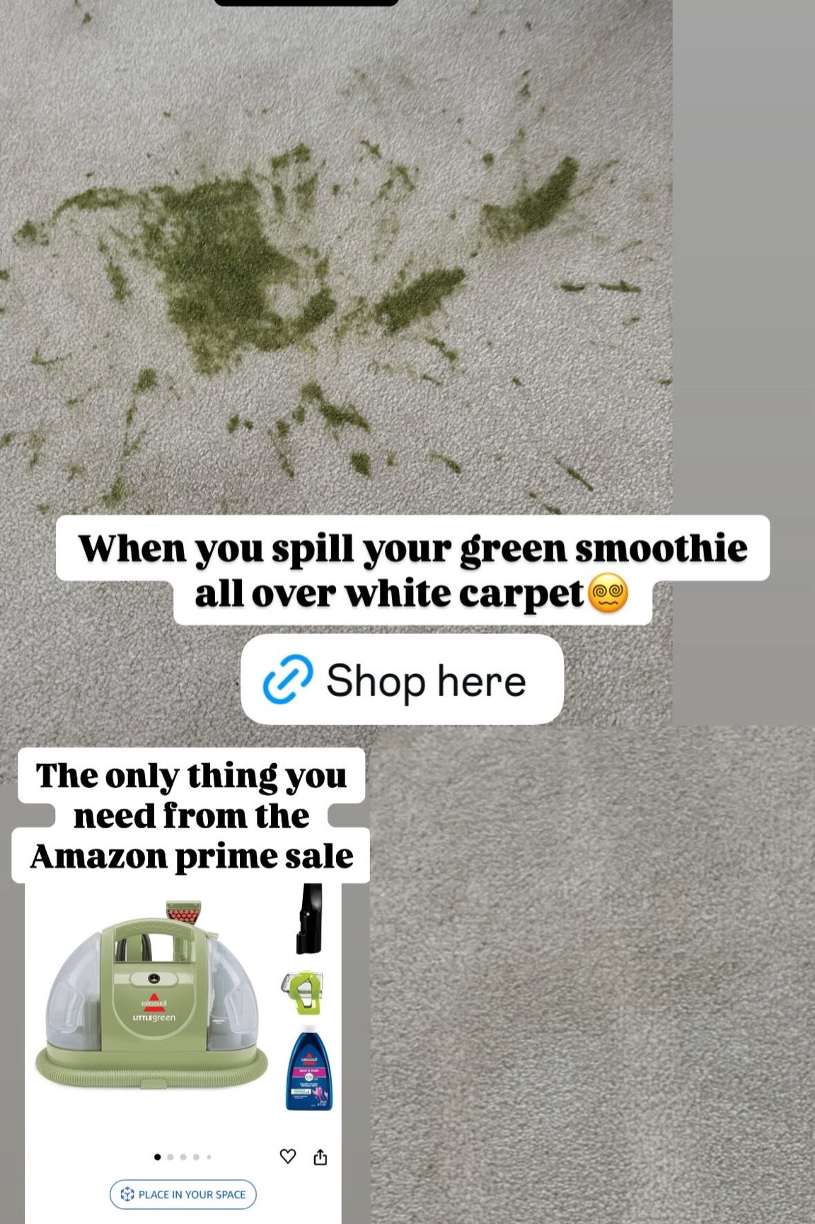 The best Amazon product! Gets stains out of everything.

#LTKxPrimeDay #LTKSaleAlert #LTKHome