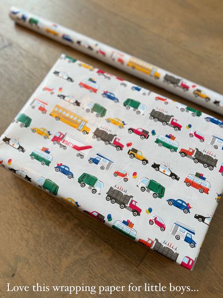 I’ve got a thing for great patterns and I love this car themed wrapping paper for little boys.

#WrappingPaper #ToddlerBoys #Boys #Gifts #TargetFINDS 

#LTKkids #LTKhome #LTKstyletip