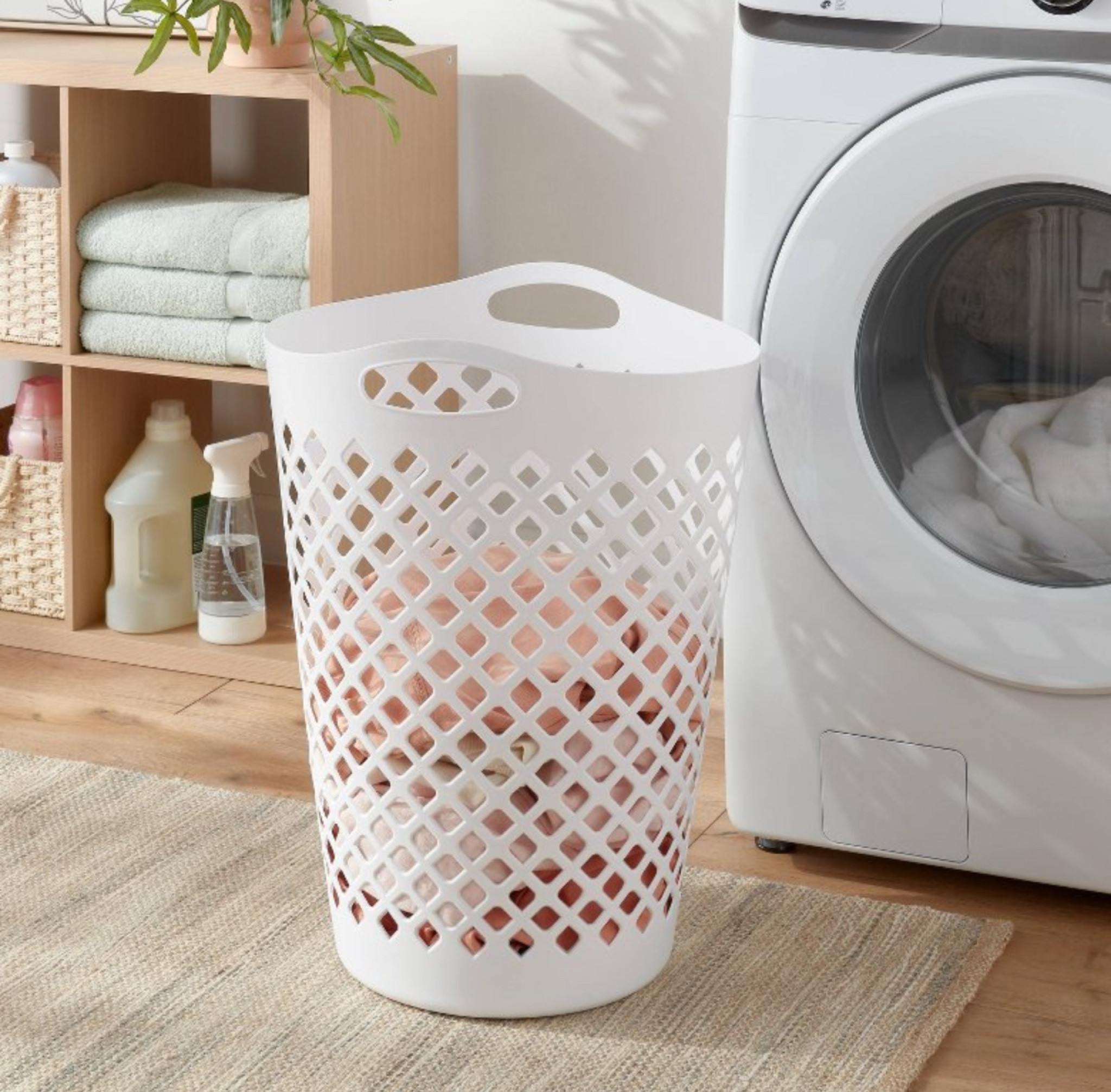 These flexible baskets are my go to for laundry and toy storage. 

#LTKHome #LTKKids #LTKFamily