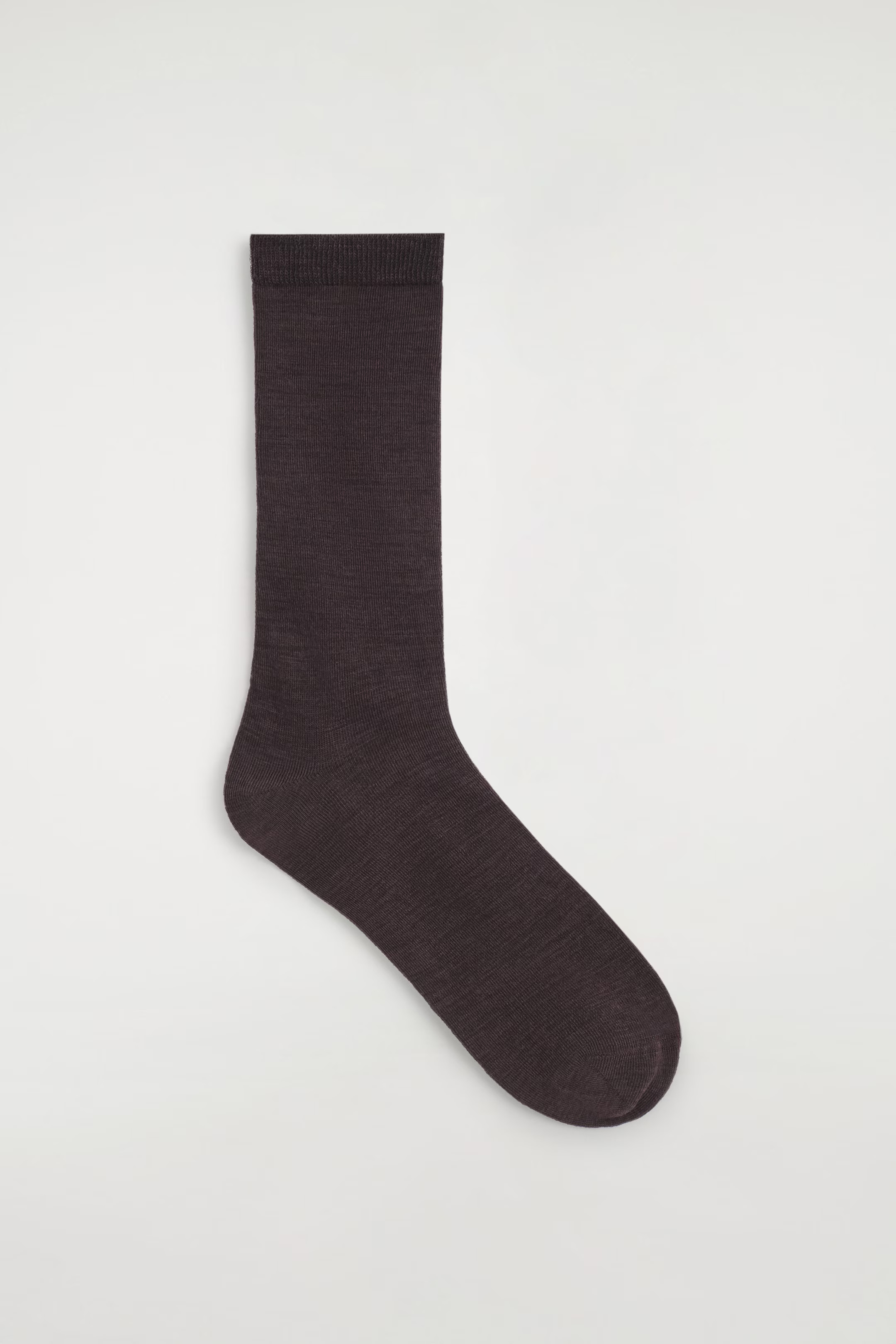WOOL SOCKS - DARK BROWN | COS GB | COS UK
