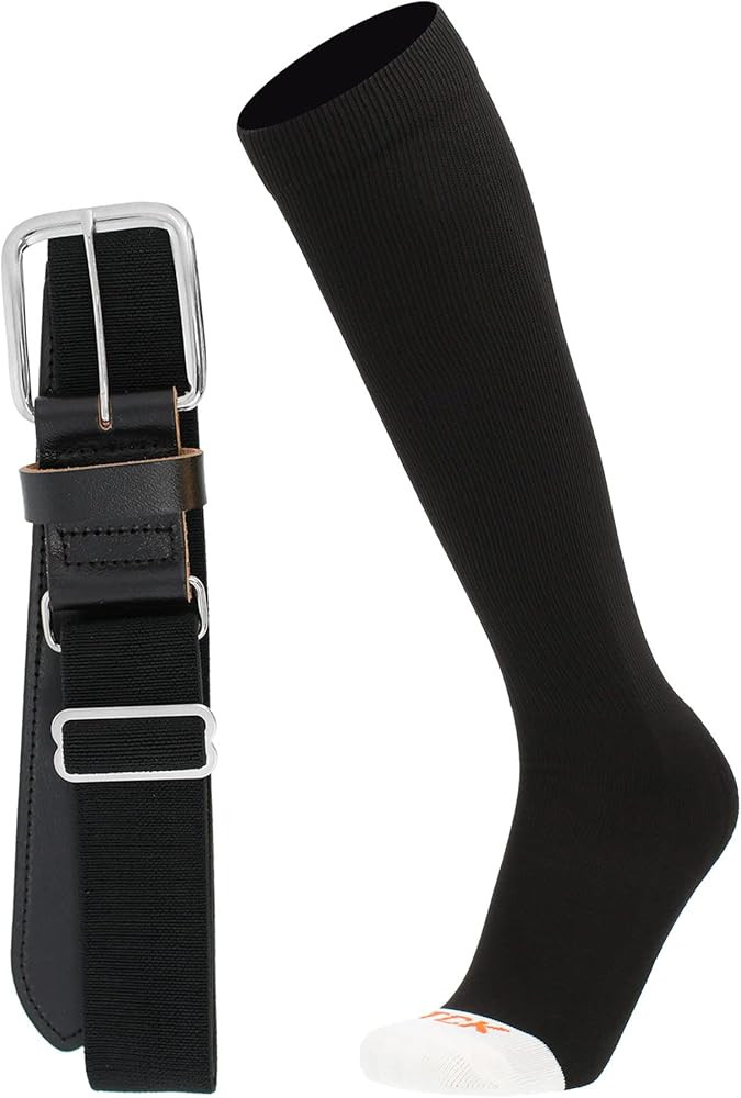 MadSportsStuff Softball or Baseball Socks and Belt Combo - Youth and Adult Sizes Boys and Girls M... | Amazon (US)