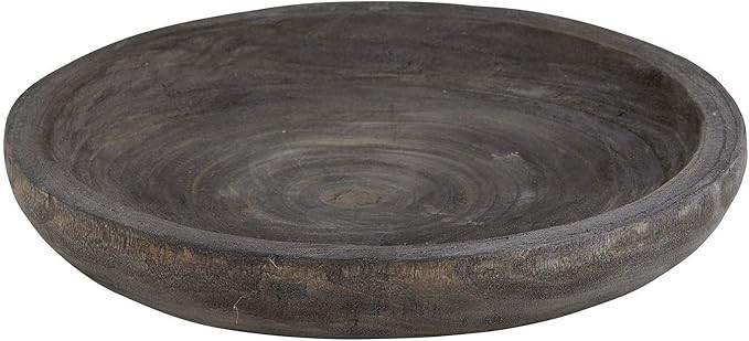 Santa Barbara Design Studio Pure Design Collection Paulownia Wood Bowl, Medium, Charcoal | Amazon (US)