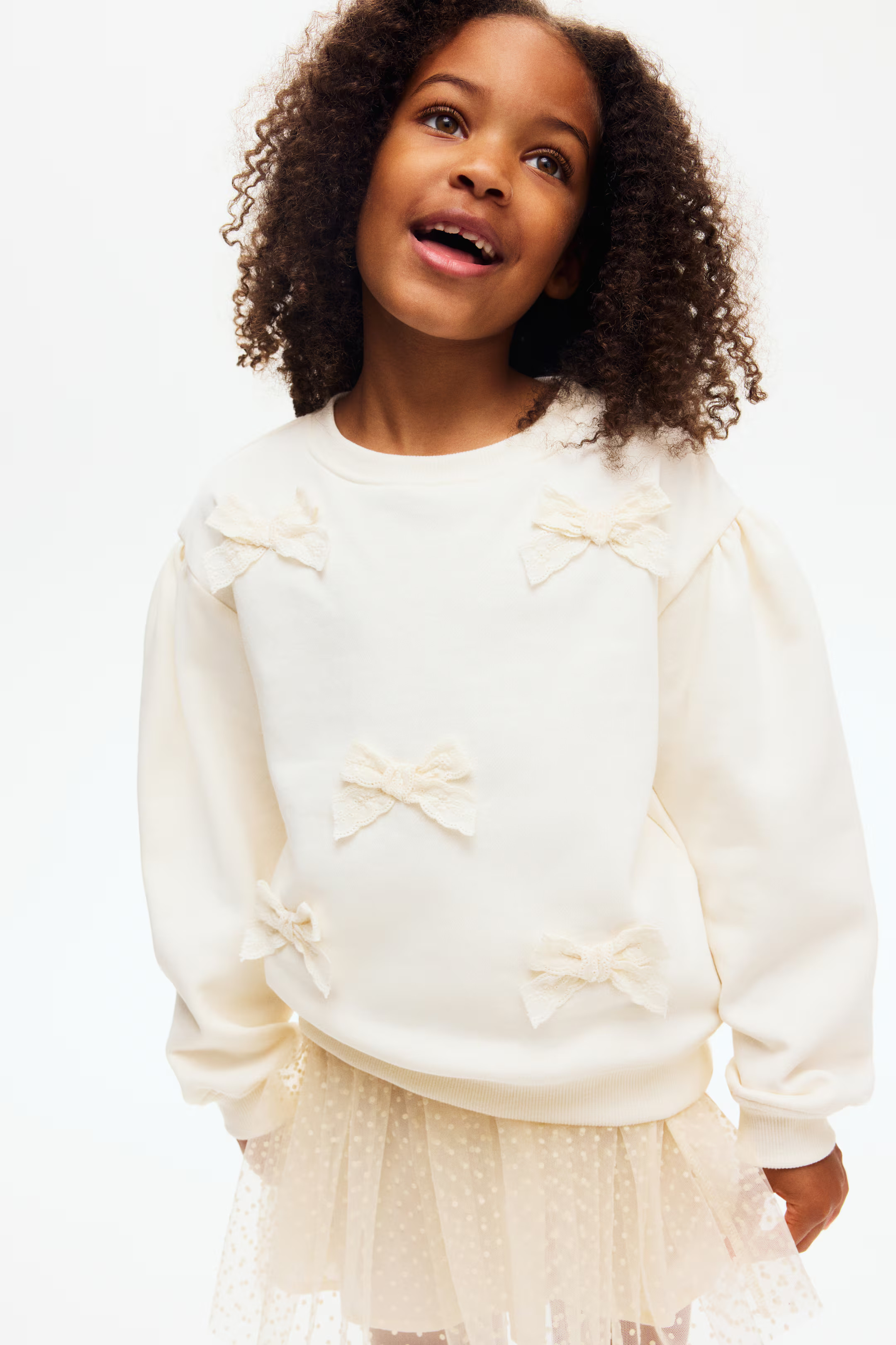 Appliquéd Brushed-Inside Sweatshirt | H&M (US + CA)