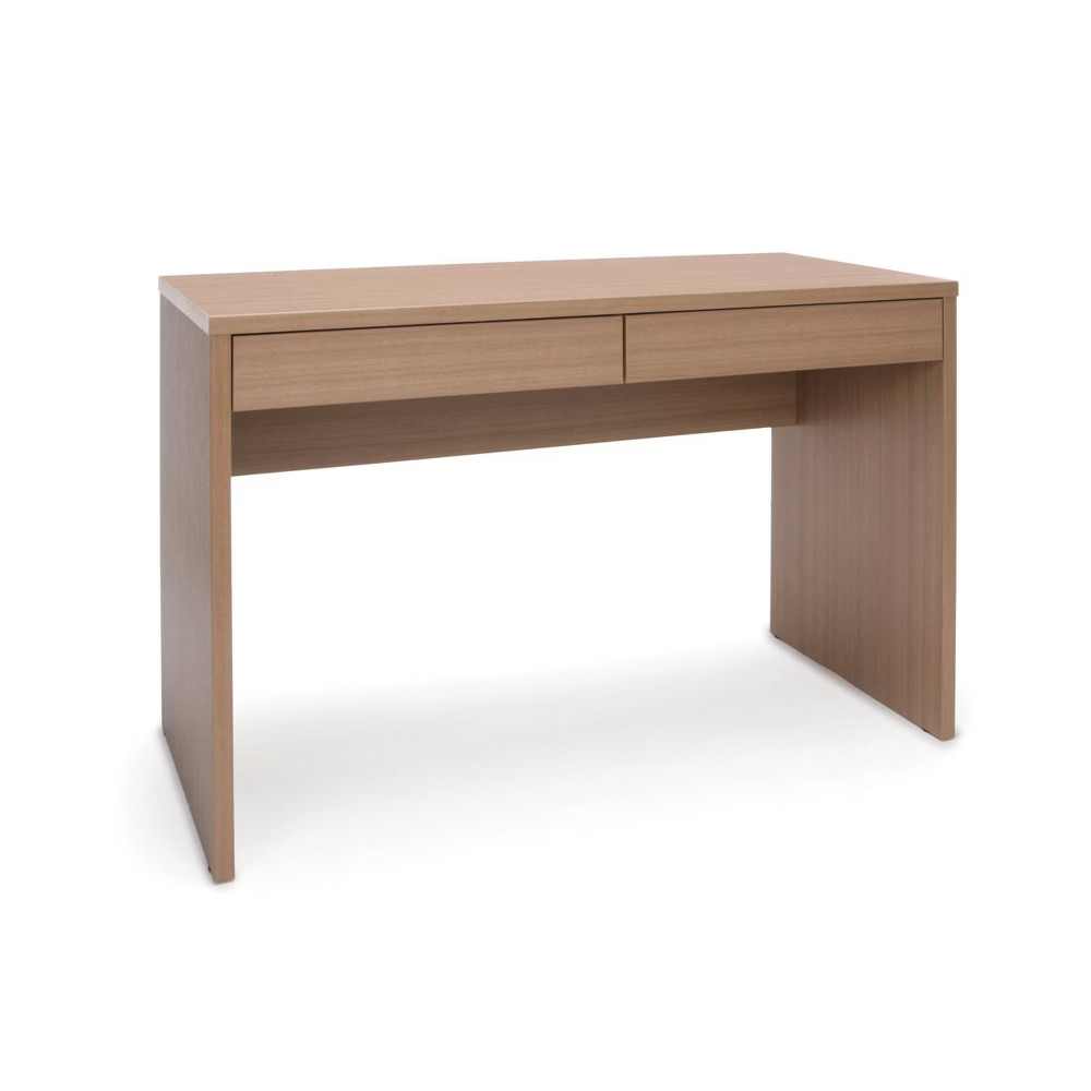 2-Drawer Solid Panel Office Desk Harvest - OFM | Target