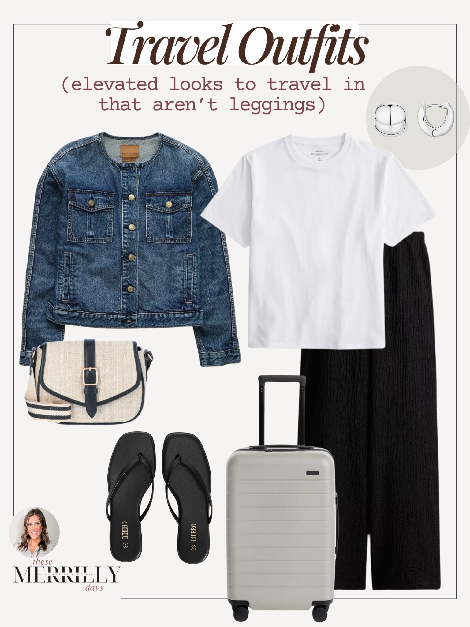 Travel outfit that isn’t leggings / comfortable travel look / spring casual outfit 

#LTKItBag #LTKStyleTip #LTKTravel