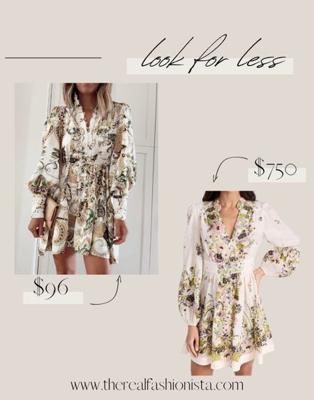 Amazon look for less dress under $100, looks similar to Zimmerman 

#LTKStyleTip #LTKFindsUnder100