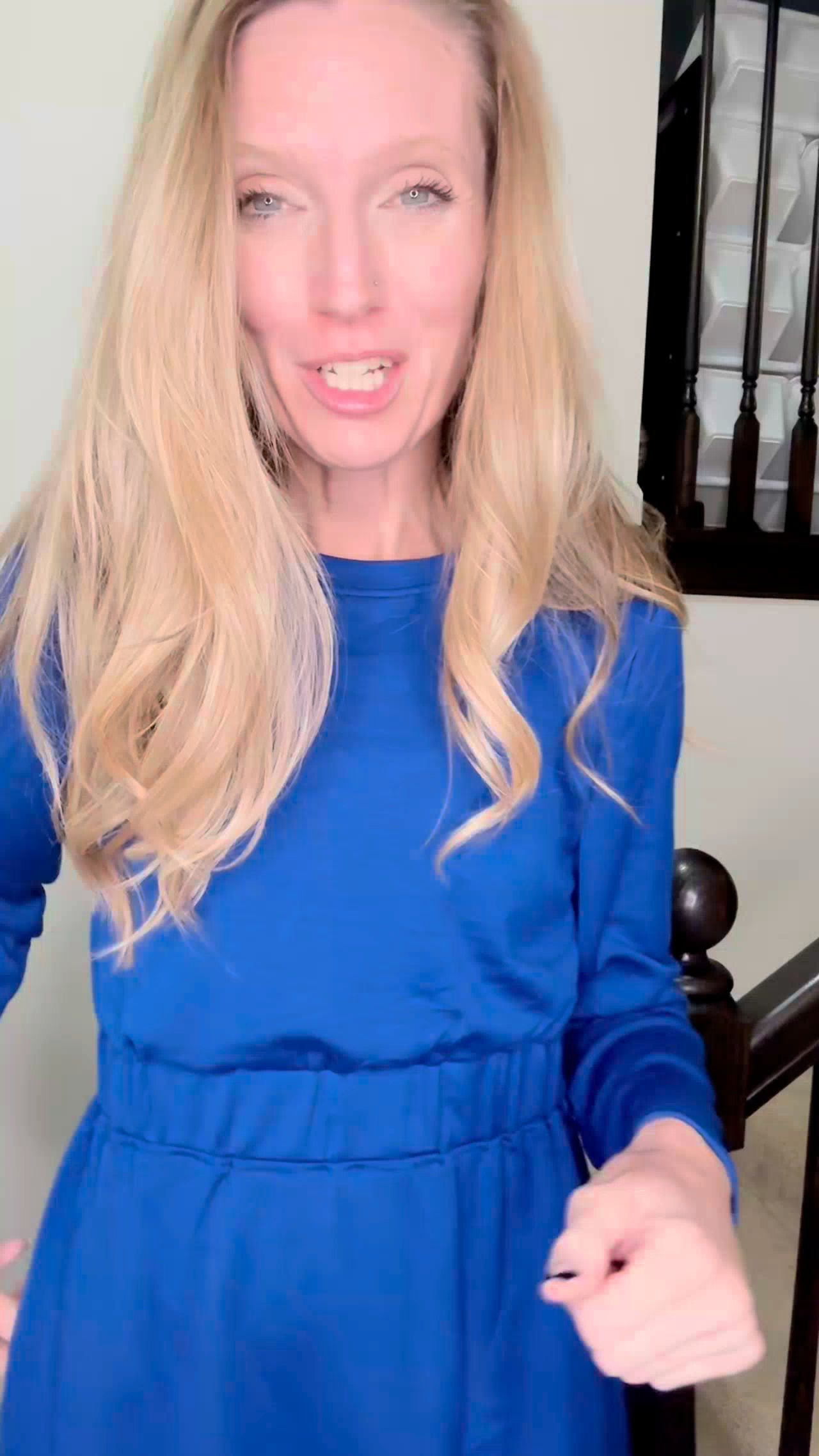 The perfect comfy travel dress. Wearing size small 

 #LTKOver40 #LTKStyleTip #LTKWorkwear