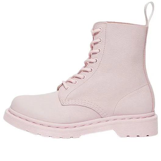 (WMNS) Dr. Martens 1460 Pascal Mono Lace Up Boots 'Pink' | KICKS CREW