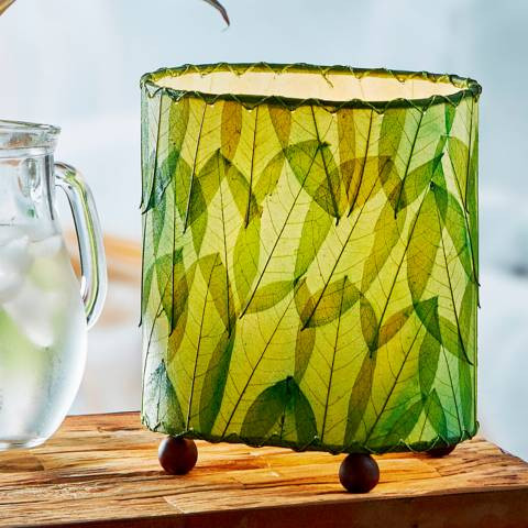 Eangee 9"H Guyabano Green Mini Uplight Accent Table Lamp | Lamps Plus