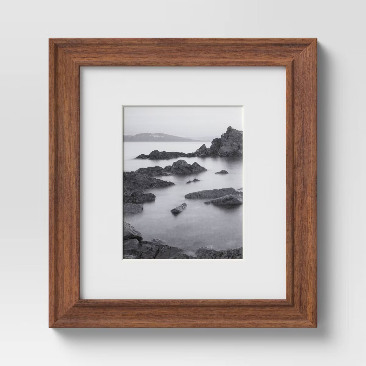 Wood Matted Wall Frame Midtone Woodgrain - Threshold™ | Target