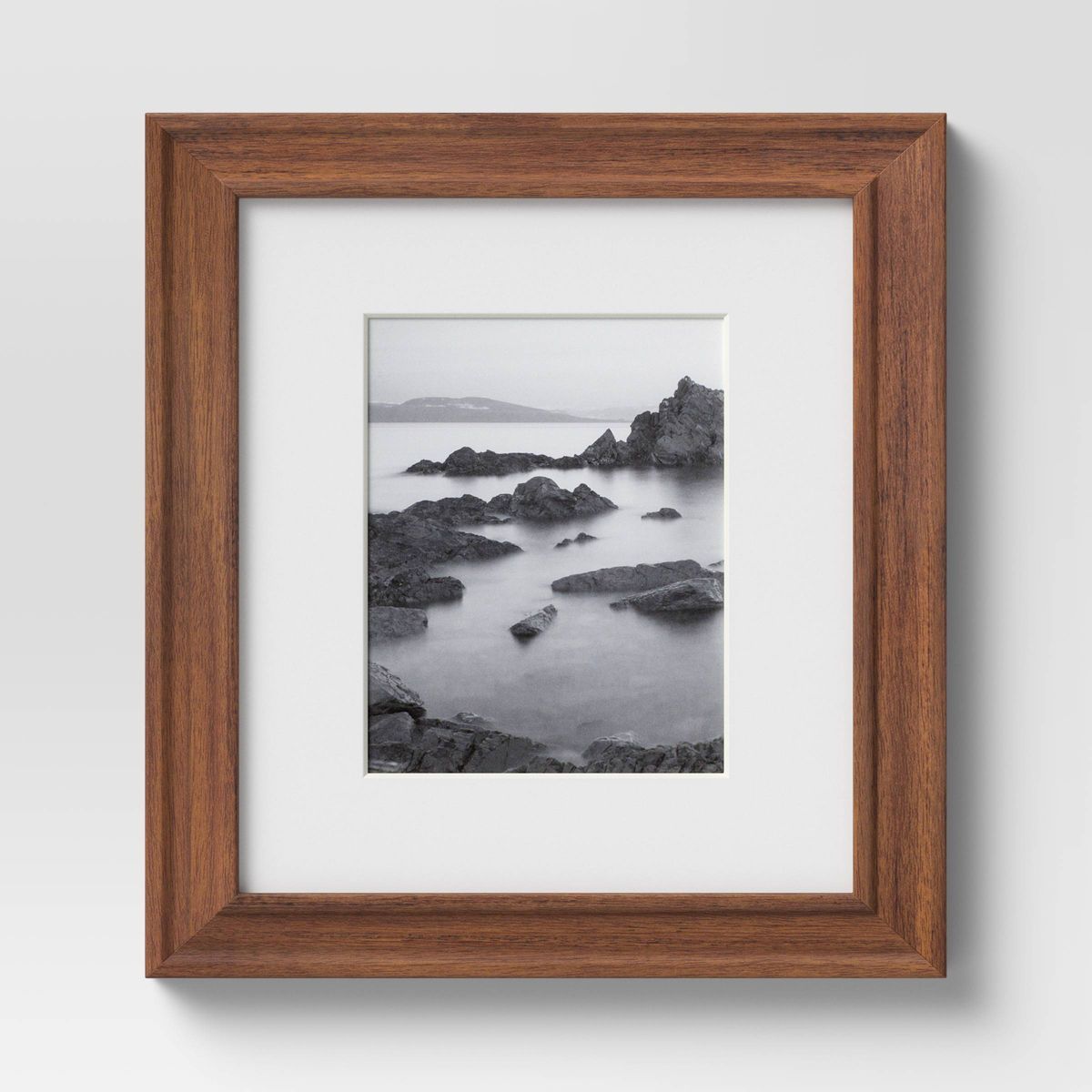 Wood Matted Wall Frame Midtone Woodgrain - Threshold™ | Target