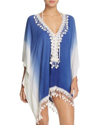 Surf Gypsy Ombré Lace-Up Tunic Swim Cover-Up | Bloomingdale's (US)