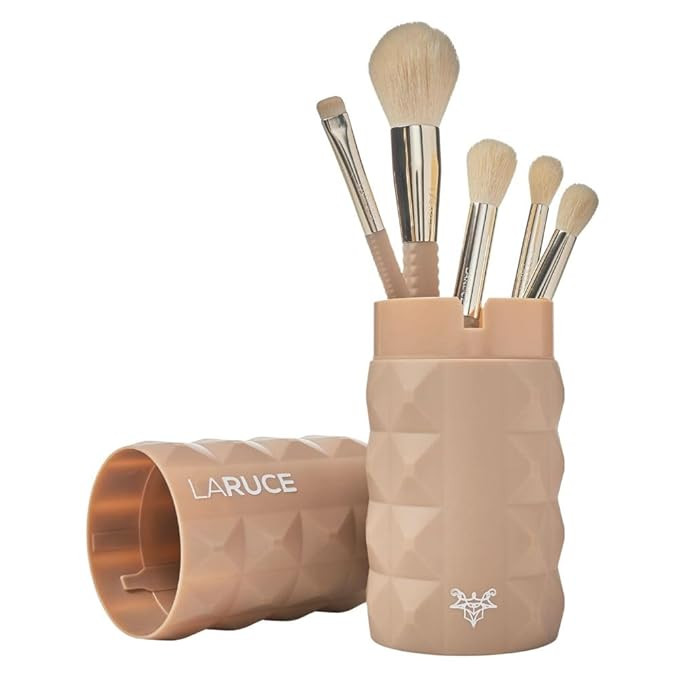 Laruce Beauty Makeup Brush Set – Set of 5 Premium Vegan Brushes for Full Face, Professional Mak... | Amazon (US)