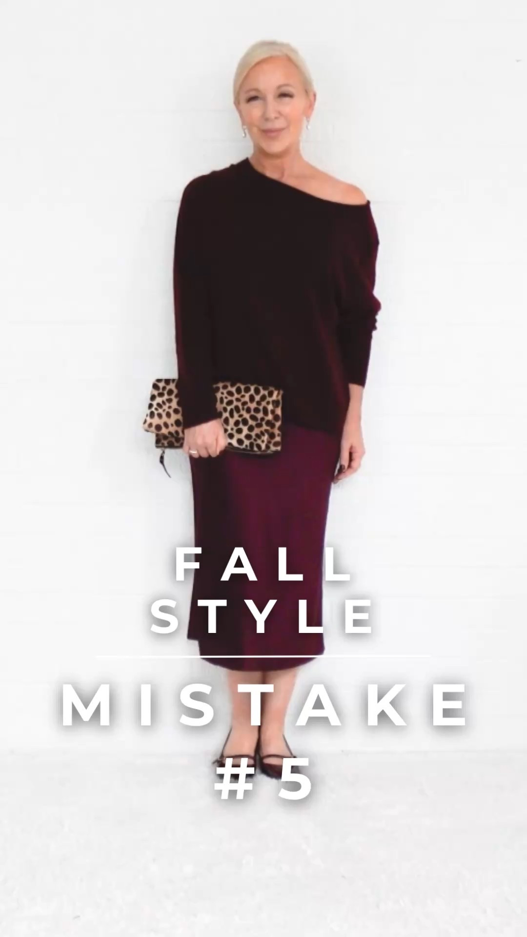 Fall Style Mistake 5

✨ Are you still standing in your closet thinking you have nothing to wear?

🧥 One reason might surprise you — you’re buying aspirational pieces instead of wearable ones.

💭 We’ve all been there… swooning over that dreamy blazer or high-fashion coat we saw on Instagram or Pinterest.

🚪 But if it doesn’t fit your real lifestyle, it’s just going to sit in your closet collecting dust.

🍂 It’s perfectly fine to invest in those statement pieces — just make sure you can style them into everyday life too.

💫 Because confidence comes from consistency.

👗 You can’t feel “put together” in clothes that never make it out of the closet. 🤍



💋 With Style, Valarie

#classicstyle #fallfashion #FashionOver40 #FashionOver50 #FashionOver60 #timelessstyle


#LTKSeasonal #LTKOver40 #LTKHoliday