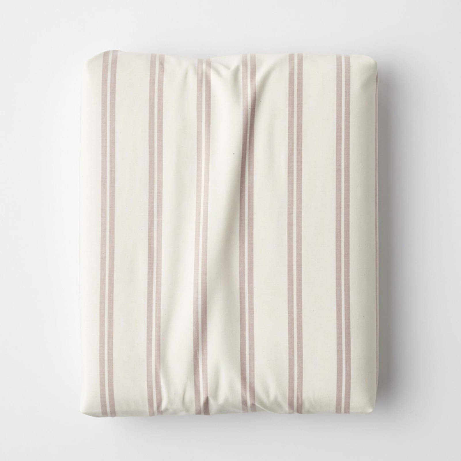 Company Cotton™ Narrow Stripe Yarn-Dyed Percale Fitted Sheet | The Company Store