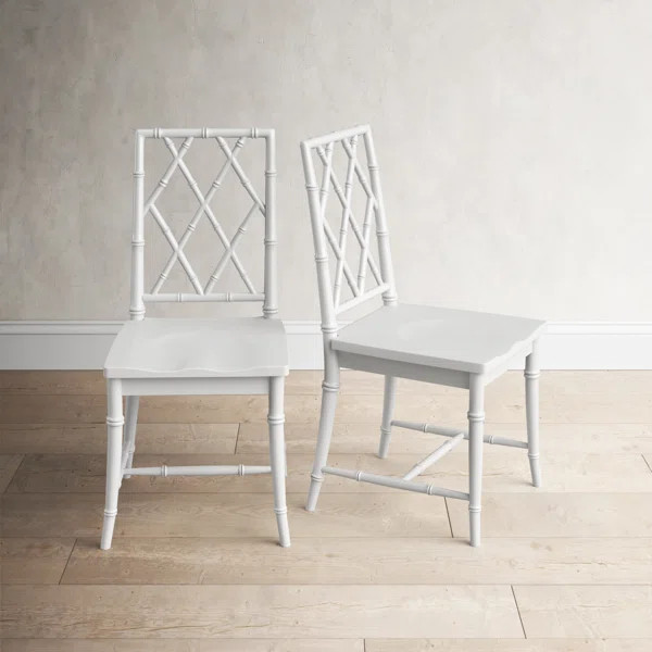 Janae Cross Back Side Chair (Set of 2) | Wayfair North America