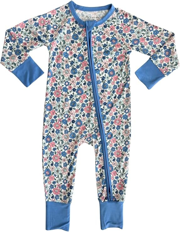 IN MY JAMMERS Bamboo Viscose Baby Zipper Romper | Amazon (US)