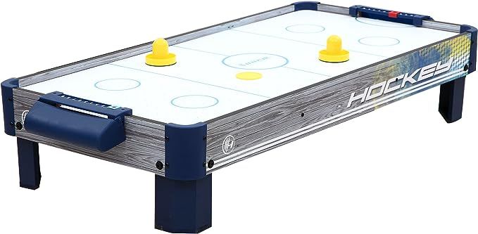 Harvil 40-Inch Tabletop Air Hockey Table with Powerful Electronic Blower, 2 Paddles, and 2 Pucks. | Amazon (US)