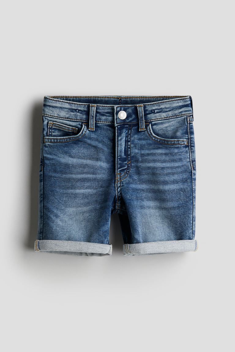 Denim Shorts - Dark denim blue - Kids | H&M US | H&M (US + CA)
