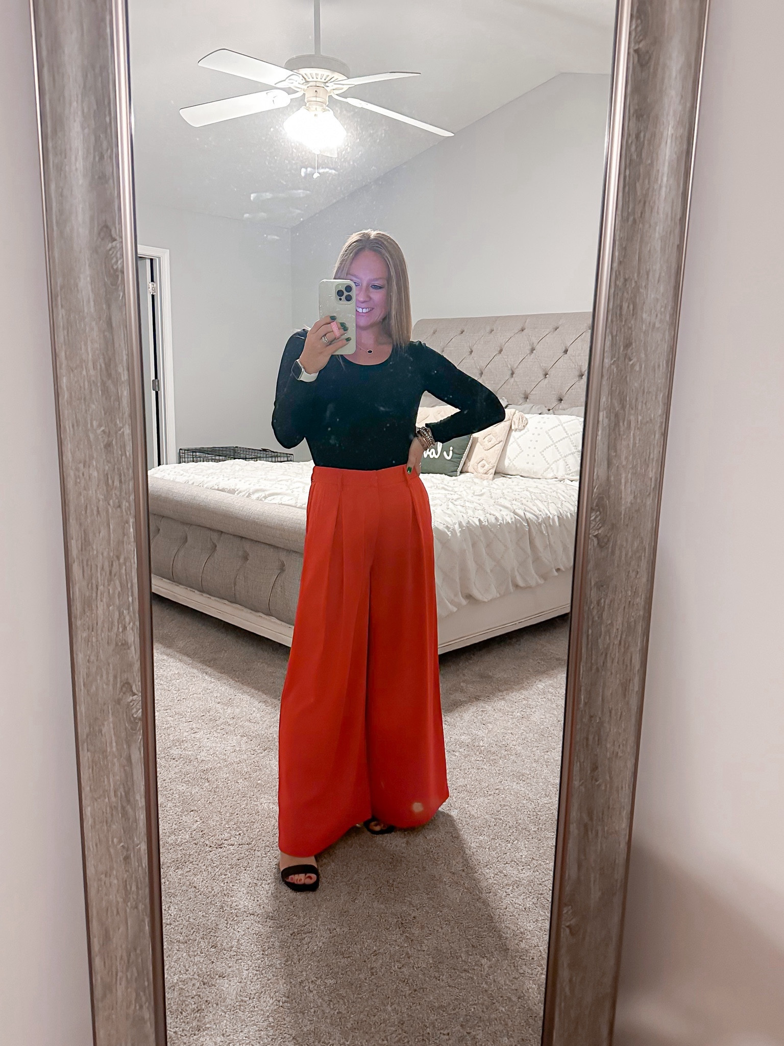 Holiday outfit idea ✨
Bodysuit- XS
Pants- XS/Short
Shoes- 6

#LTKSeasonal #LTKfindsunder100 #LTKHoliday