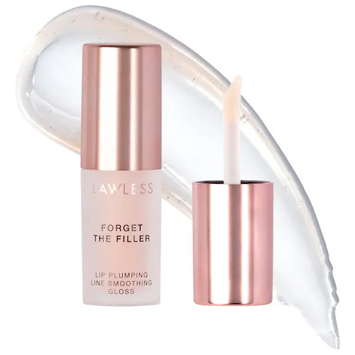 Mini Forget The Filler Lip Plumper Line Smoothing Gloss | Sephora (US)