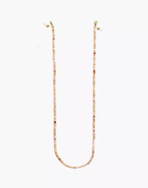 Round Beaded Convertible Face Mask Lanyard | Madewell