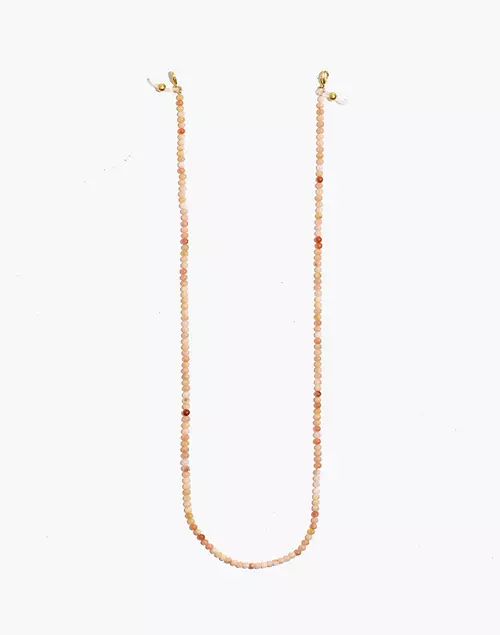 Round Beaded Convertible Face Mask Lanyard | Madewell