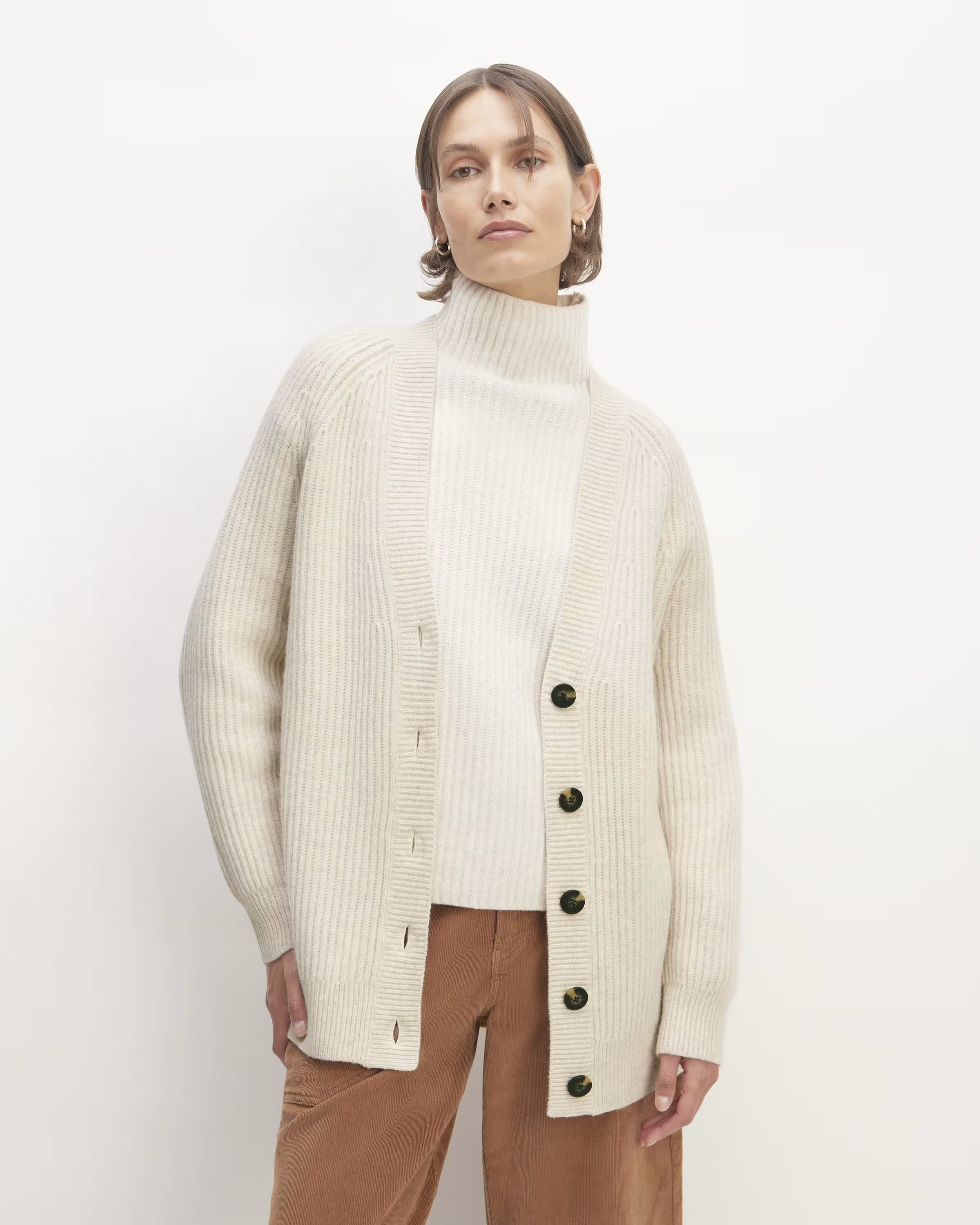 The Felted Merino Cocoon Cardigan | Everlane