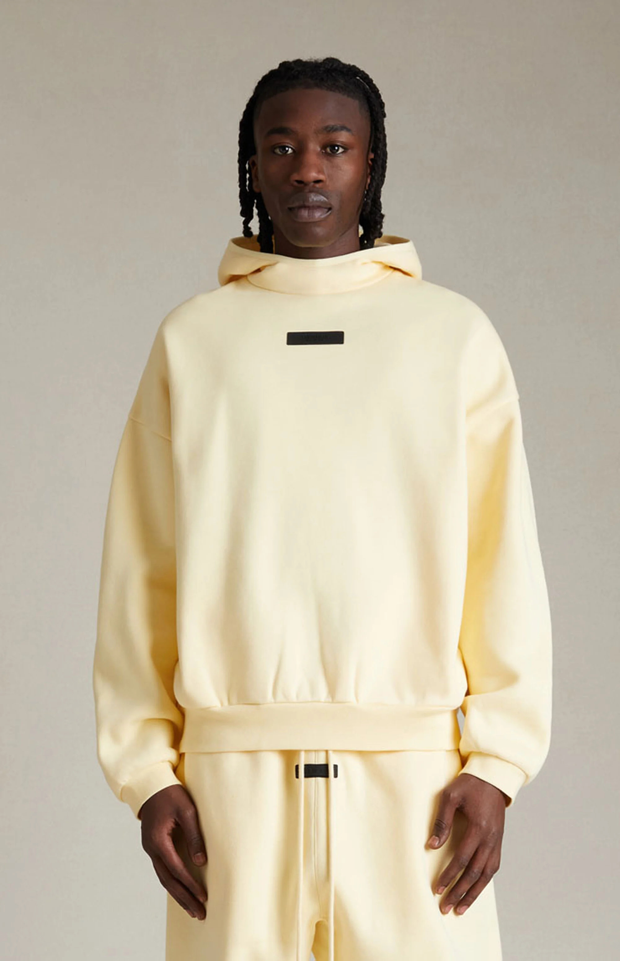 Fear of God Essentials Garden Yellow Hoodie | PacSun