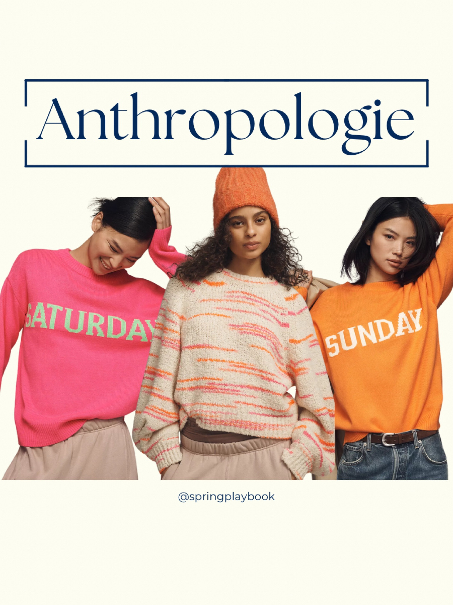 Sweaters at Anthropologie, for Springs!

Left to right:
Clear Spring, All Spring, Warm Spring

The middle also comes in a Light Summer color!

#createdcolorful #createdcolorfulspring #hocspring #tcispring #pcaspring #lightspring #warmspring #truespring #brightspring #clearspring #paintboxspring #bluespring

#LTKSeasonal #LTKGiftGuide #LTKStyleTip